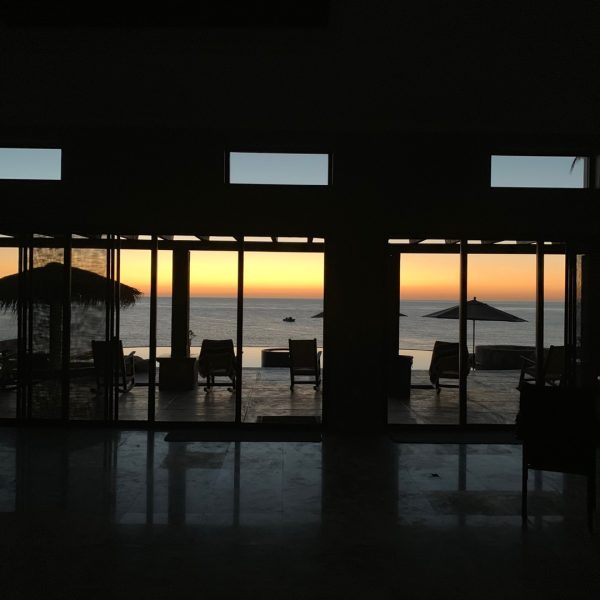 sunset view of Hacienda Soñadora