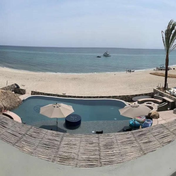 beach front view of Hacienda Soñadora
